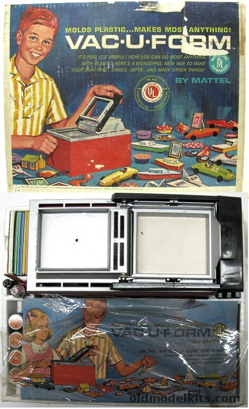 Mattel Mattel Vac-U-Form Machine (Vacuform), 0422 plastic model kit